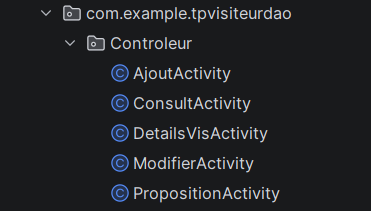 Contrôleurs — Activities Kotlin