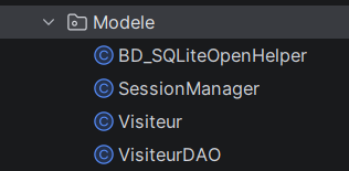 Architecture MVC — modèle