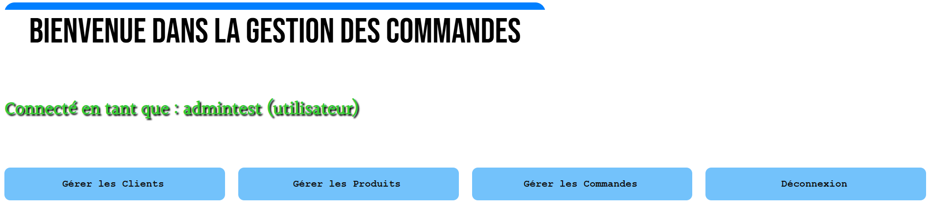 Interface utilisateur